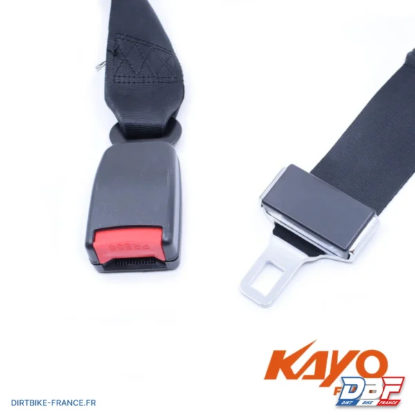 Ceinture de sécurité KAYO ES50, photo 1 sur Dirt Bike France