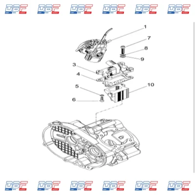 Clapet complet nrg 50 3.5cv, PIECES DETACHEES NRG Dirt Bike France