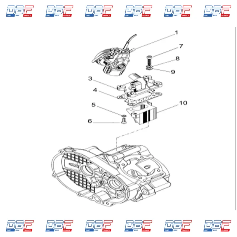 CLAPET COMPLET NRG 50 3.5cv, Dirt Bike France - Photo N°1