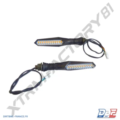 CLIGNOTANT LED MX ONE LA PAIRE, photo 1 sur Dirt Bike France