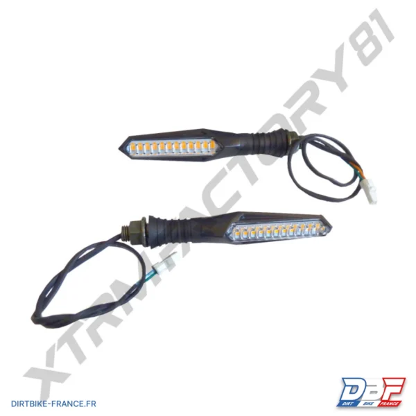 CLIGNOTANT LED MX ONE LA PAIRE, photo 1 sur Dirt Bike France
