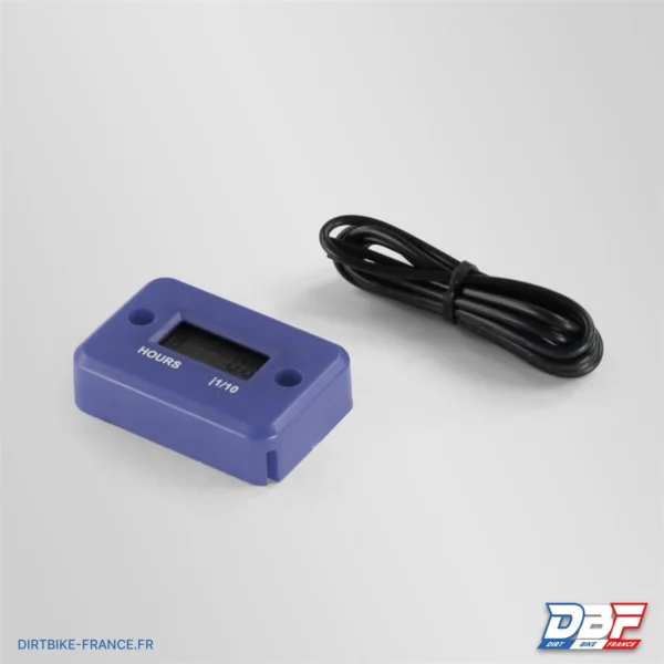 Compteur d'heure Bleu, photo 1 sur Dirt Bike France