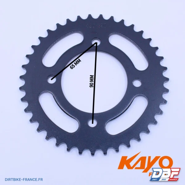 COURONNE 420 39D KAYO TS90, photo 1 sur Dirt Bike France