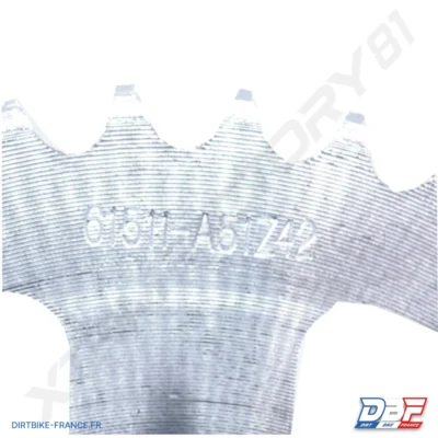 COURONNE 420 42 DENTS ENTRAXE 80MM, photo 1 sur Dirt Bike France