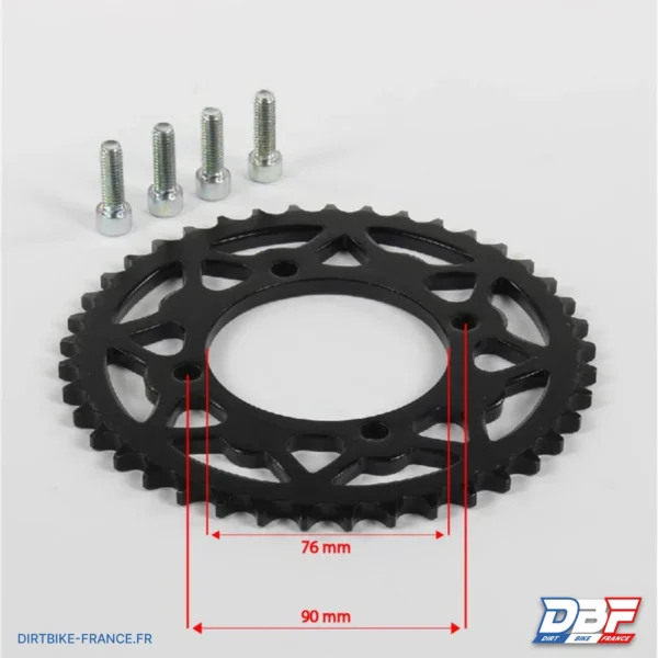 Couronne 428 41 dents, photo 2 sur Dirt Bike France