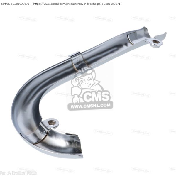 COVER B,EXH.PIPE | partno. 18281098671  | https://www.cmsnl.com/products/cover-b-exhpipe_18281098671/CMS – Parts For A Better Ridecmsnl.com
