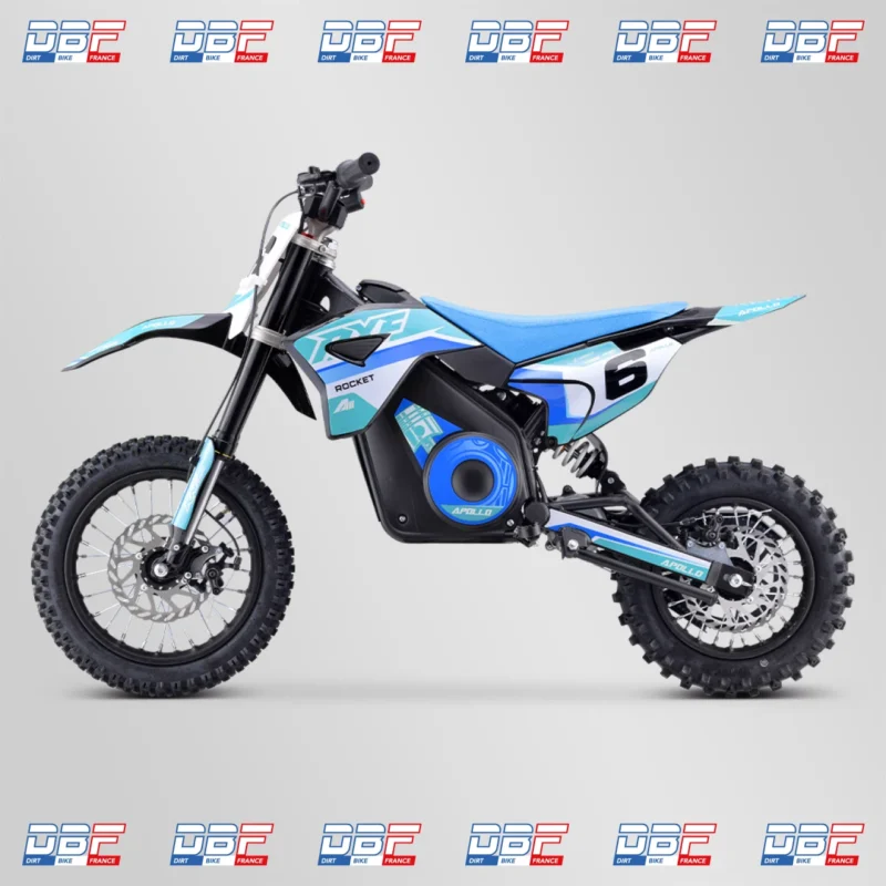 Dirt bike enfant apollo rxf rocket 1000w 2023 Bleu, Dirt Bike France - Photo N°6