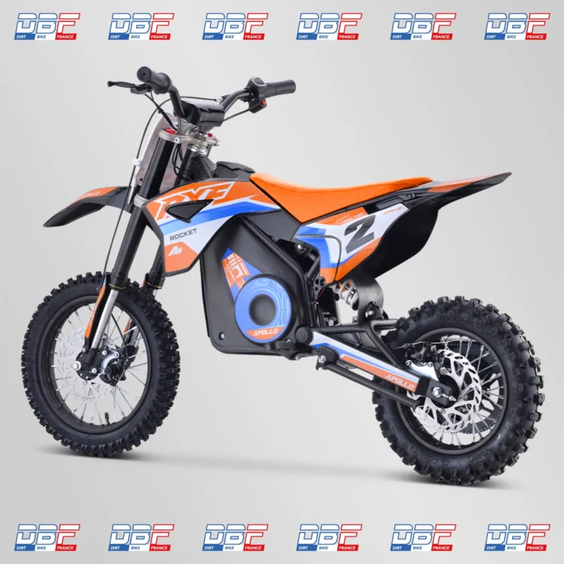 Dirt bike enfant apollo rxf rocket 1000w 2023 Orange, Dirt Bike France - Photo N°4