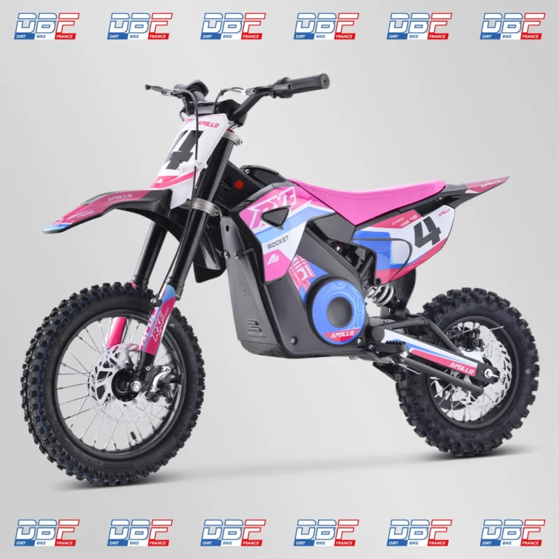 Dirt bike enfant apollo rxf rocket 1000w 2023 Rose, Dirt Bike France - Photo N°2