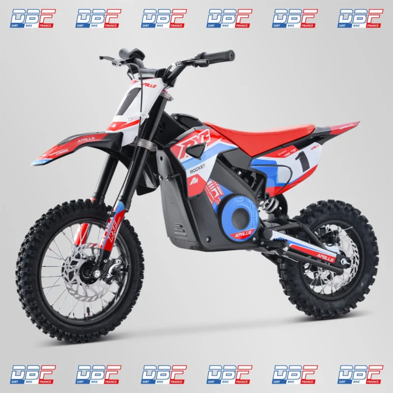 Dirt bike enfant apollo rxf rocket 1000w 2023 Rouge, Dirt Bike France - Photo N°2