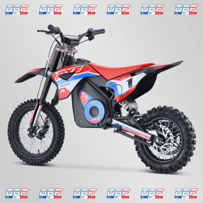 Dirt bike enfant apollo rxf rocket 1000w 2023 Rouge, Dirt Bike France - Photo N°4