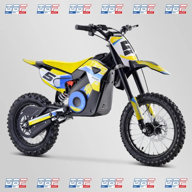 Dirt bike enfant apollo rxf rocket 1300w 2023 Jaune, Dirt Bike France - Photo N°1