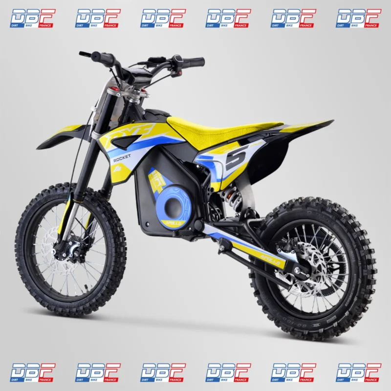 Dirt bike enfant apollo rxf rocket 1300w 2023 Jaune, Dirt Bike France - Photo N°4