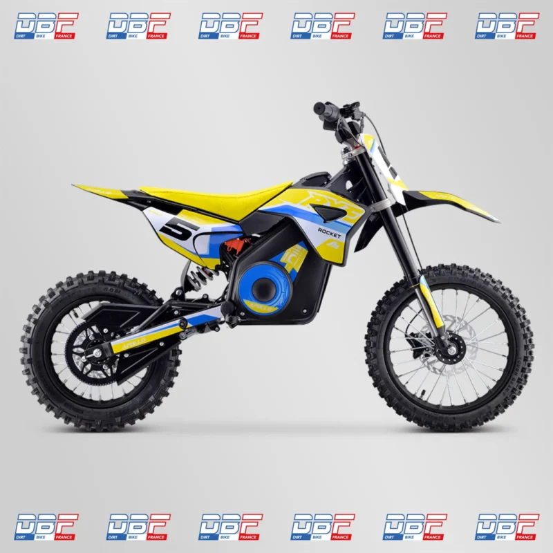 Dirt bike enfant apollo rxf rocket 1300w 2023 Jaune, Dirt Bike France - Photo N°5