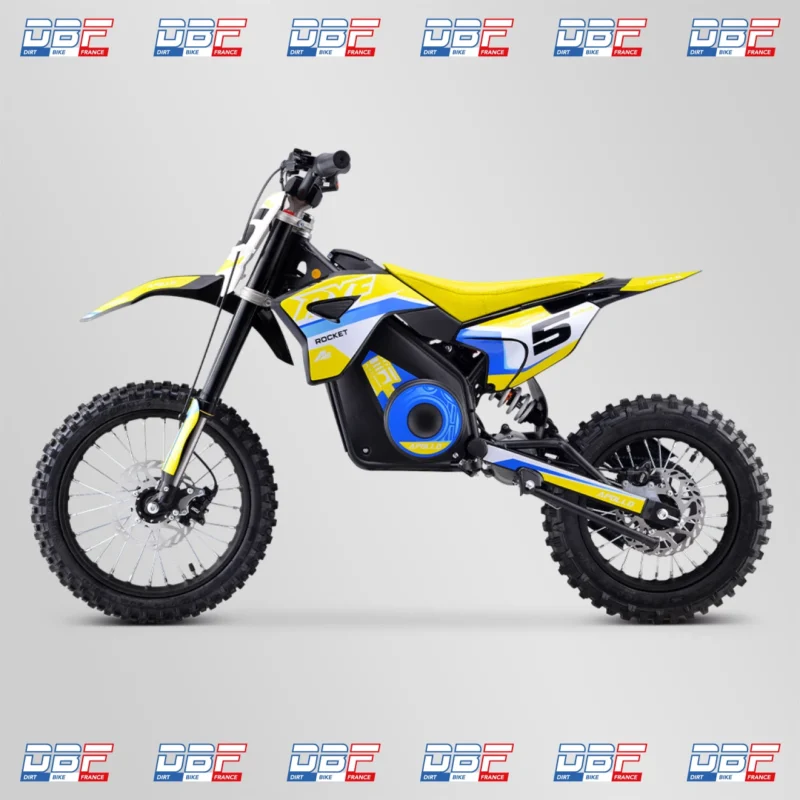 Dirt bike enfant apollo rxf rocket 1300w 2023 Jaune, Dirt Bike France - Photo N°6