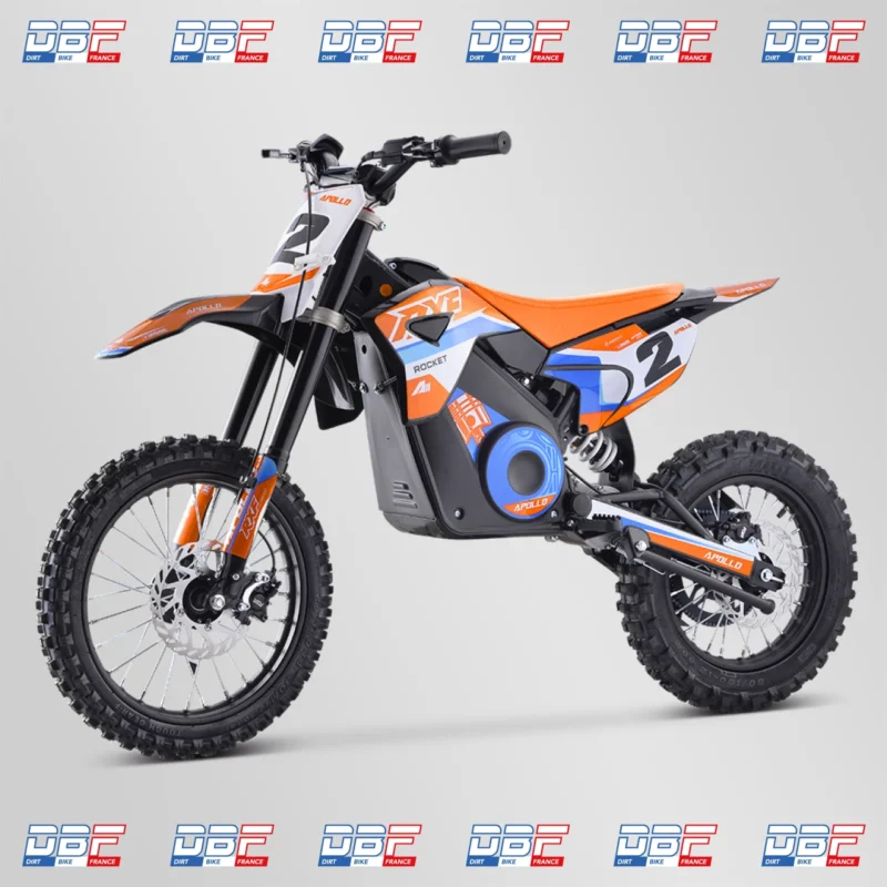 Dirt bike enfant apollo rxf rocket 1300w 2023 Orange, Dirt Bike France - Photo N°2