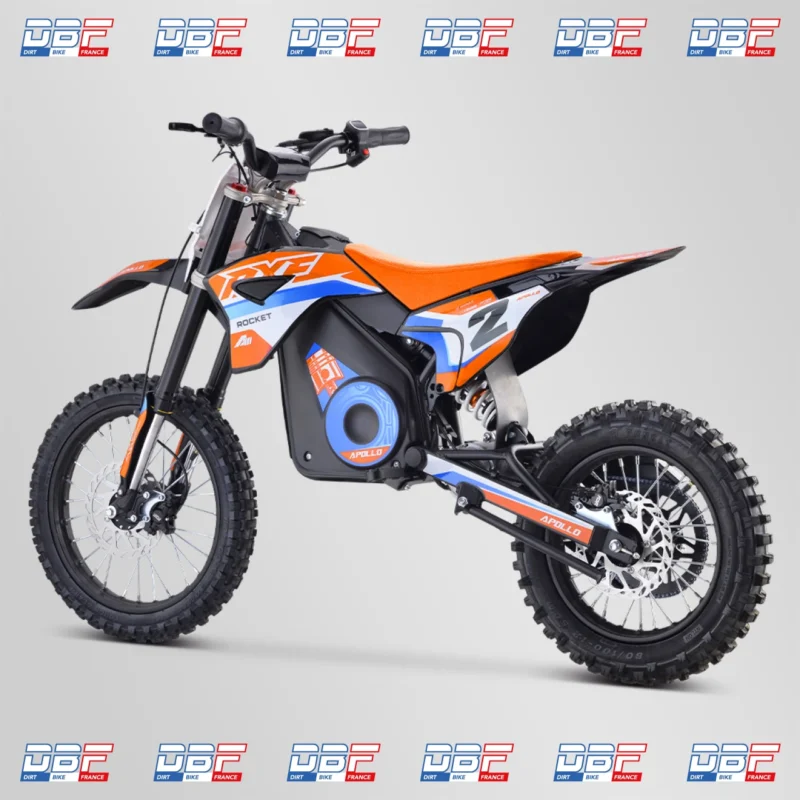 Dirt bike enfant apollo rxf rocket 1300w 2023 Orange, Dirt Bike France - Photo N°4