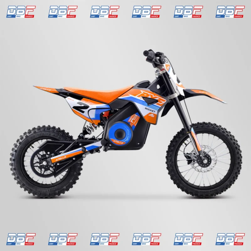 Dirt bike enfant apollo rxf rocket 1300w 2023 Orange, Dirt Bike France - Photo N°5