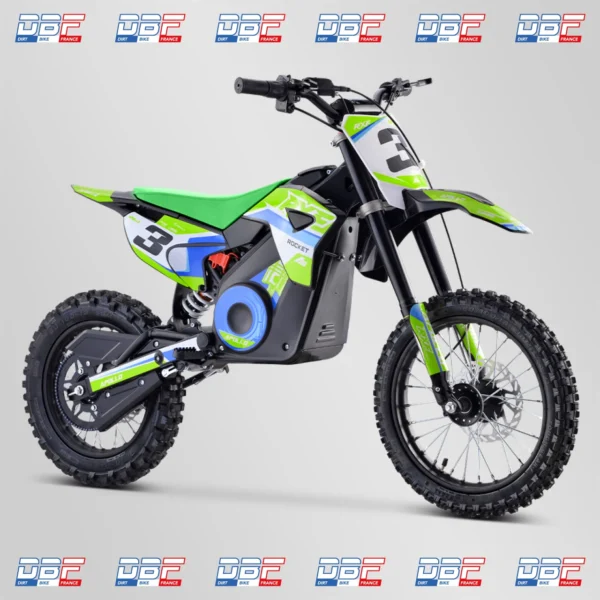 Dirt bike enfant apollo rxf rocket 1300w 2023 Vert Dirt Bike France