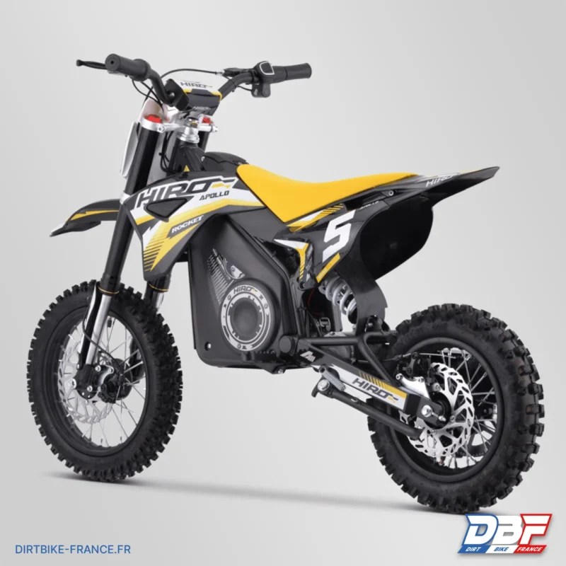 Dirt bike enfant électrique hiro rocket 1000w 2024 Jaune, Dirt Bike France - Photo N°4