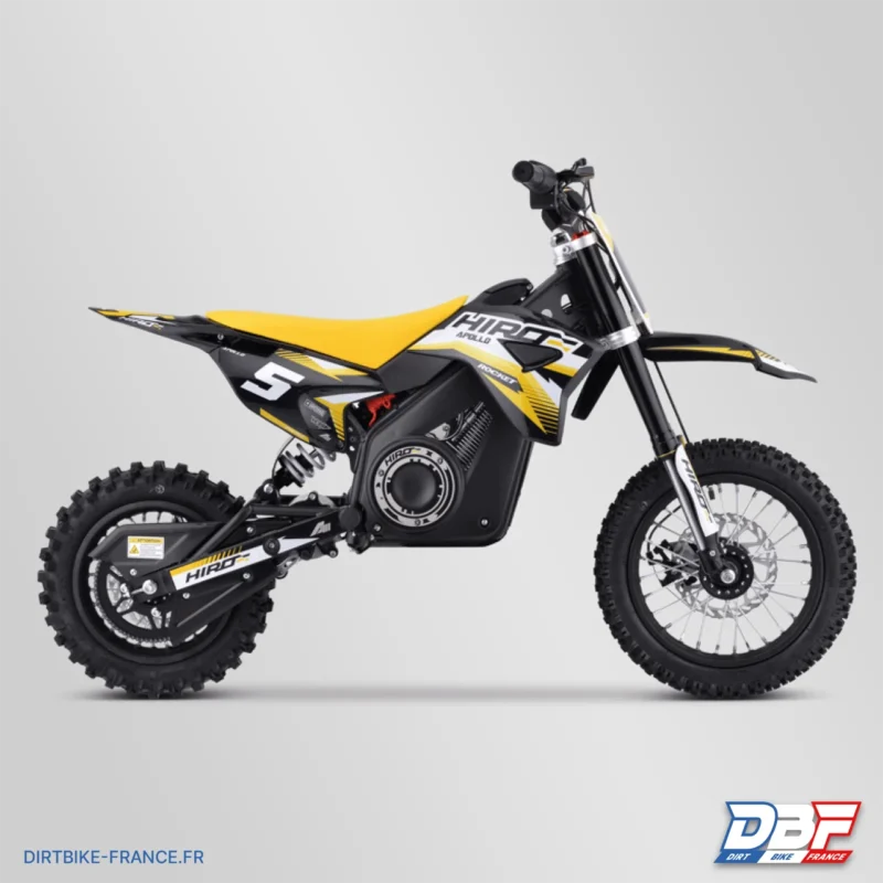 Dirt bike enfant électrique hiro rocket 1000w 2024 Jaune, Dirt Bike France - Photo N°5