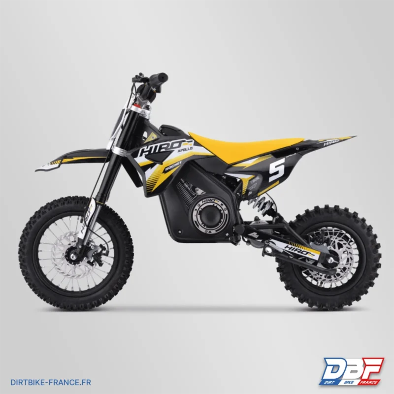 Dirt bike enfant électrique hiro rocket 1000w 2024 Jaune, Dirt Bike France - Photo N°6