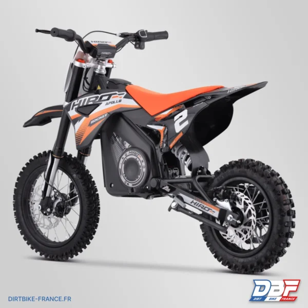 Dirt bike enfant électrique hiro rocket 1000w 2024 Orange, photo 4 sur Dirt Bike France