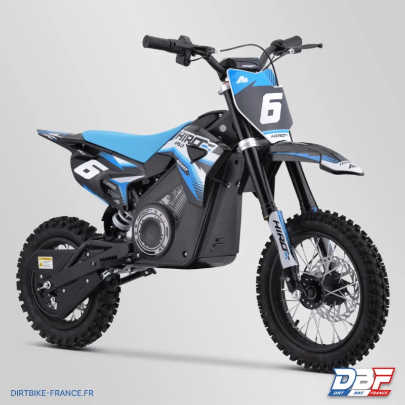 Dirt bike enfant électrique hiro rocket 1000w Bleu, Dirt Bike France - Photo N°1