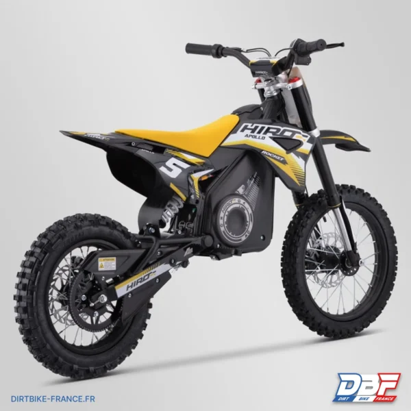 Dirt bike enfant électrique hiro rocket 1300w 2024 Jaune, photo 3 sur Dirt Bike France