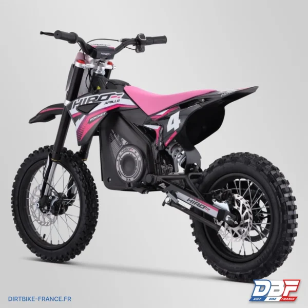 Dirt bike enfant électrique hiro rocket 1300w 2024 Rose, photo 4 sur Dirt Bike France