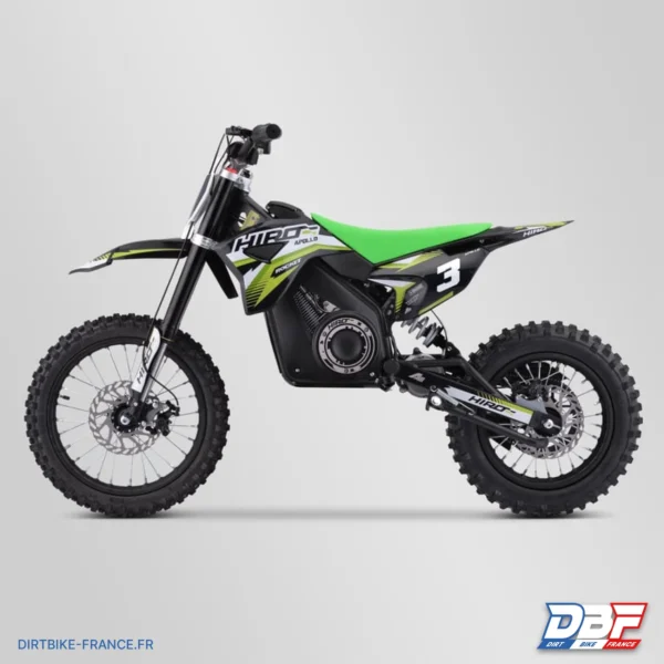 Dirt bike enfant électrique hiro rocket 1300w 2024 Vert, photo 6 sur Dirt Bike France