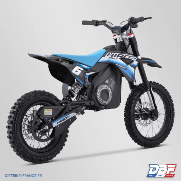 Dirt bike enfant électrique hiro rocket 1300w Bleu, photo 3 sur Dirt Bike France