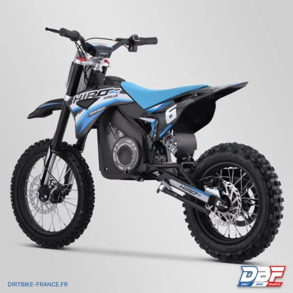 Dirt bike enfant électrique hiro rocket 1300w Bleu, photo 4 sur Dirt Bike France