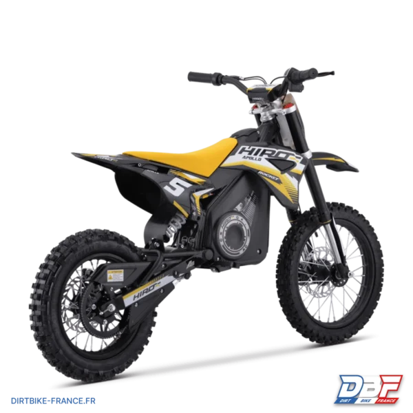 Dirt bike enfant électrique hiro rocket 1300w brushless Jaune, photo 2 sur Dirt Bike France