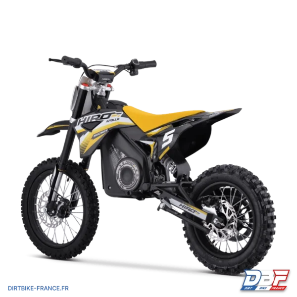 Dirt bike enfant électrique hiro rocket 1300w brushless Jaune, photo 3 sur Dirt Bike France