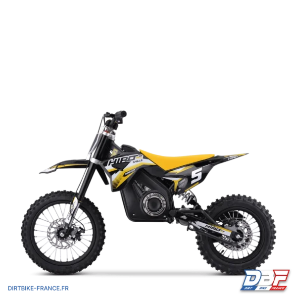 Dirt bike enfant électrique hiro rocket 1300w brushless Jaune, photo 4 sur Dirt Bike France