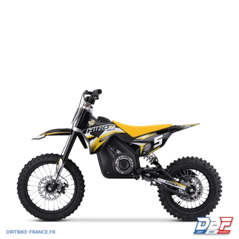 Dirt bike enfant électrique hiro rocket 1300w brushless Jaune, Dirt Bike France - Photo N°4