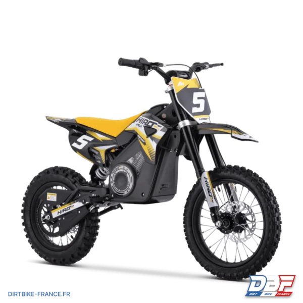 Dirt bike enfant électrique hiro rocket 1300w brushless Jaune, photo 6 sur Dirt Bike France