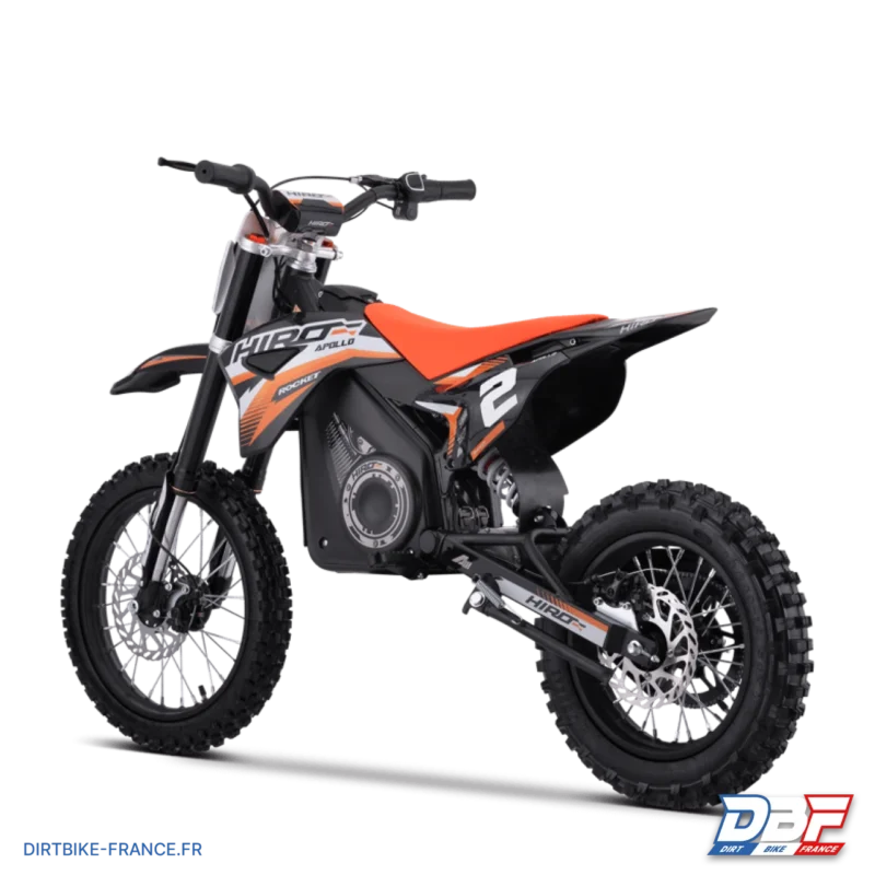 Dirt bike enfant électrique hiro rocket 1300w brushless Orange, Dirt Bike France - Photo N°4