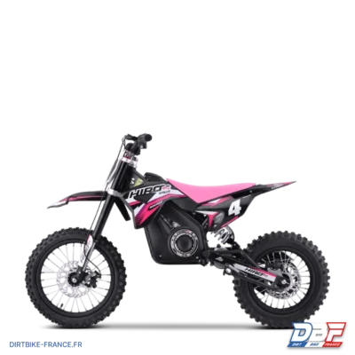 Dirt bike enfant électrique hiro rocket 1300w brushless Rose, photo 2 sur Dirt Bike France