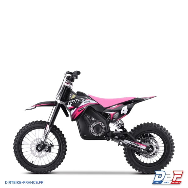 Dirt bike enfant électrique hiro rocket 1300w brushless Rose, photo 2 sur Dirt Bike France