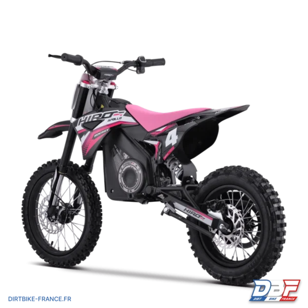 Dirt bike enfant électrique hiro rocket 1300w brushless Rose, photo 4 sur Dirt Bike France