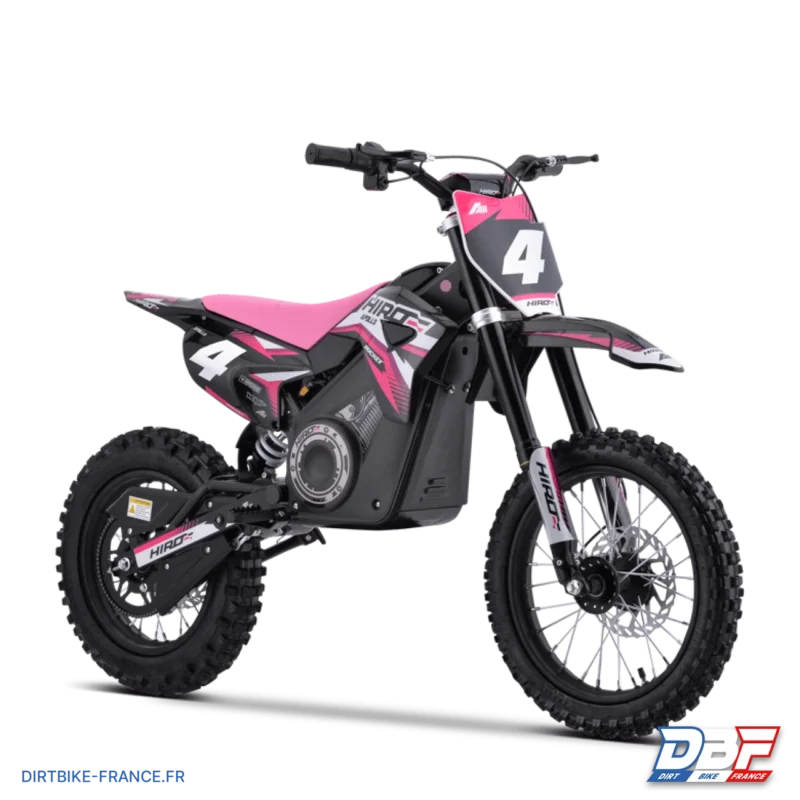 Dirt bike enfant électrique hiro rocket 1300w brushless Rose, Dirt Bike France - Photo N°5