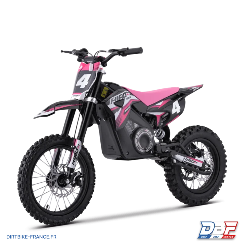 Dirt bike enfant électrique hiro rocket 1300w brushless Rose, Dirt Bike France - Photo N°6