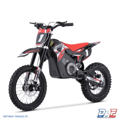 Dirt bike enfant électrique hiro rocket 1300w brushless Rouge, photo 5 sur Dirt Bike France