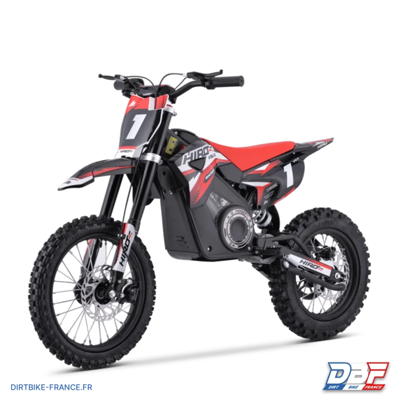 Dirt bike enfant électrique hiro rocket 1300w brushless Rouge, Dirt Bike France - Photo N°5