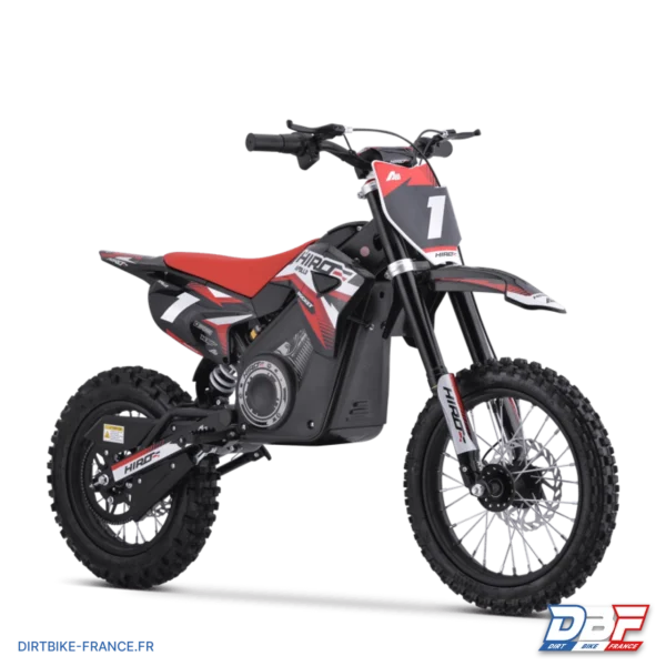 Dirt bike enfant électrique hiro rocket 1300w brushless Rouge, photo 6 sur Dirt Bike France