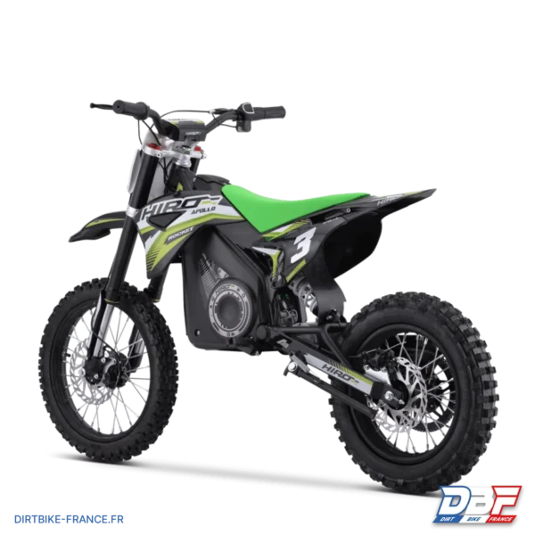 Dirt bike enfant électrique hiro rocket 1300w brushless Vert, photo 3 sur Dirt Bike France