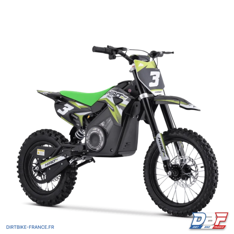 Dirt bike enfant électrique hiro rocket 1300w brushless Vert, Dirt Bike France - Photo N°6