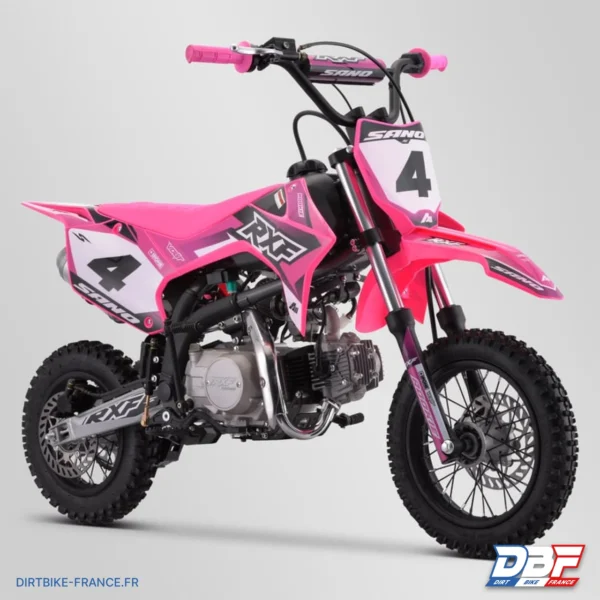 Dirt bike sano rxf rookie 110cc semi-auto Rose, photo 1 sur Dirt Bike France